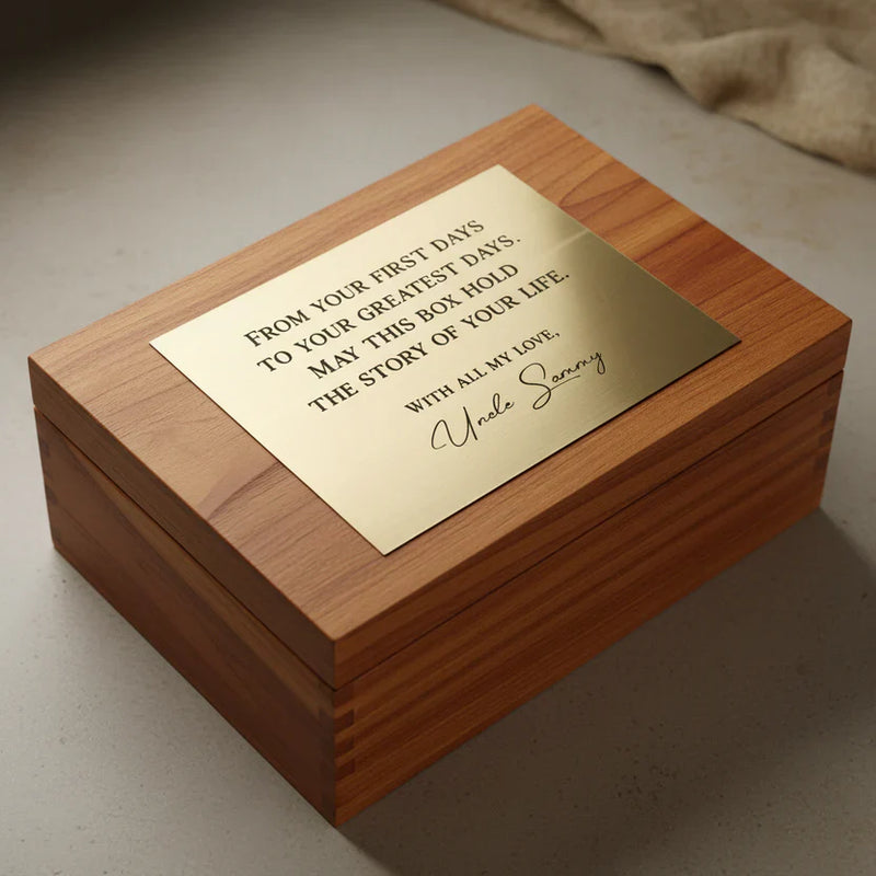 Engraved Memorial Plaques & Keepsakes