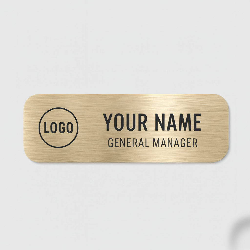 Business Name Badges