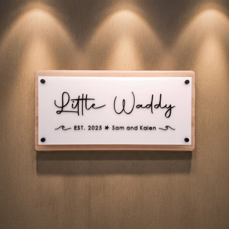 Wood & Acrylic Signage