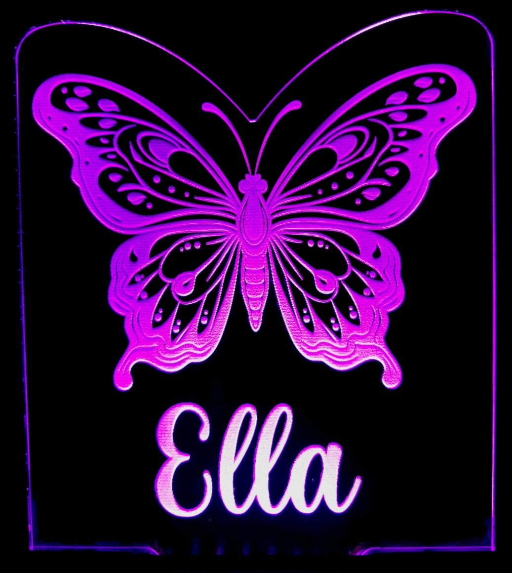 LED Night Lights & Personalised Lamps