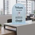 Custom Acrylic Welcome Sign
