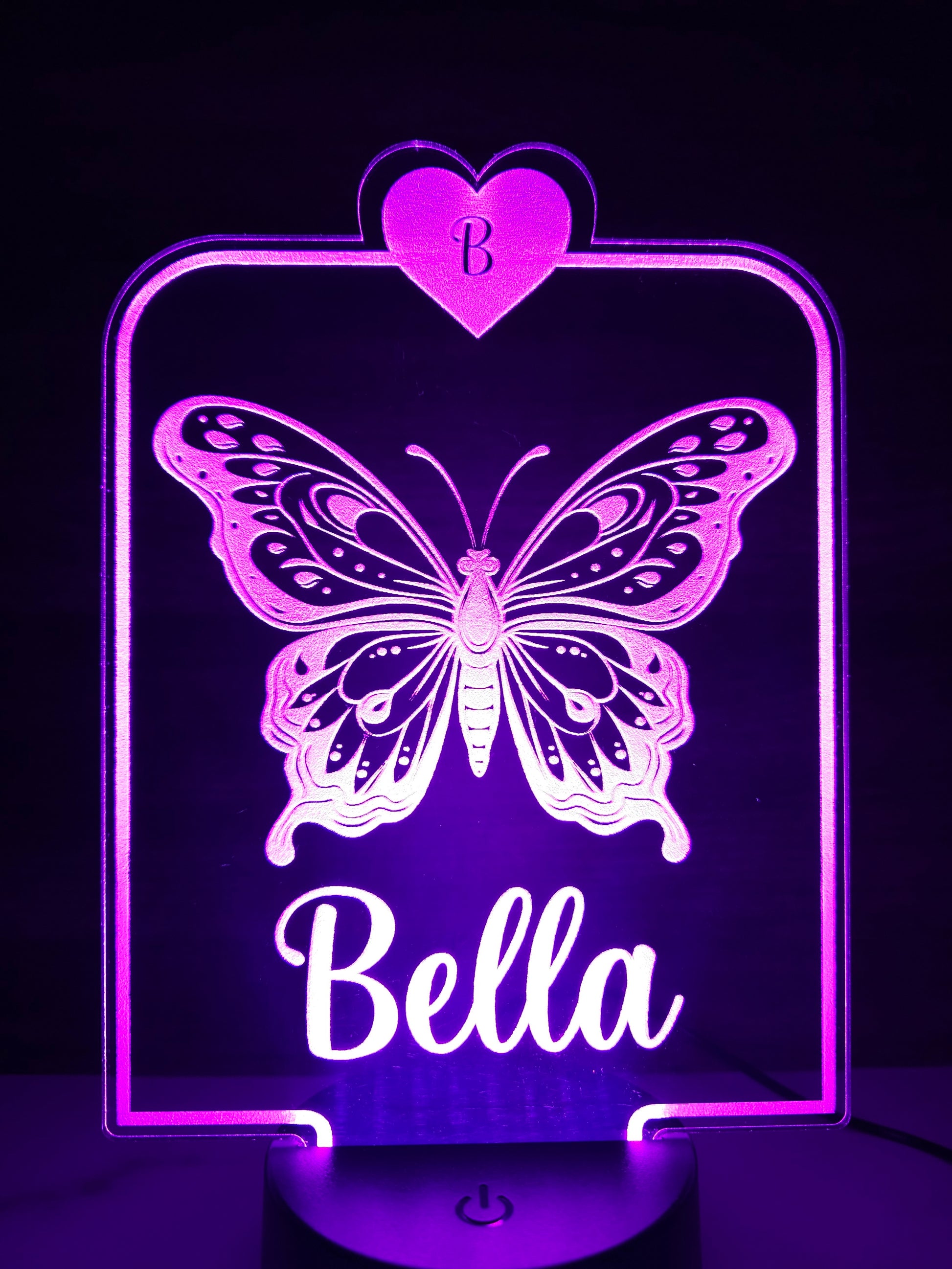 LED Personalised Lights – Custom Name Night Light for Kids