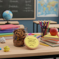 Jar of cookies with a personalised teacher gift