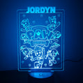 Multi-colour LED Night Light – Personalised Name Lamp for Kids