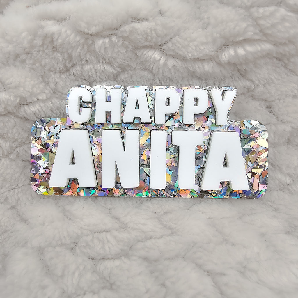 Personalised 3D Acrylic Name Badge – Bold, Stylish & Custom Made