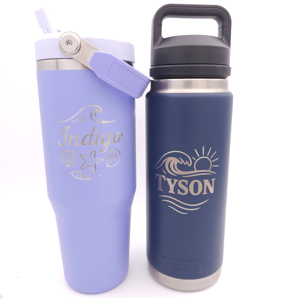 Custom BYO Tumbler Engraving – Personalised Laser Engraving
