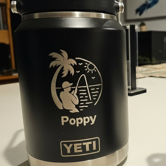 Custom BYO Tumbler Engraving – Personalised Laser Engraving