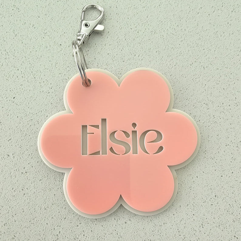 Personalised Flower Bag Tag
