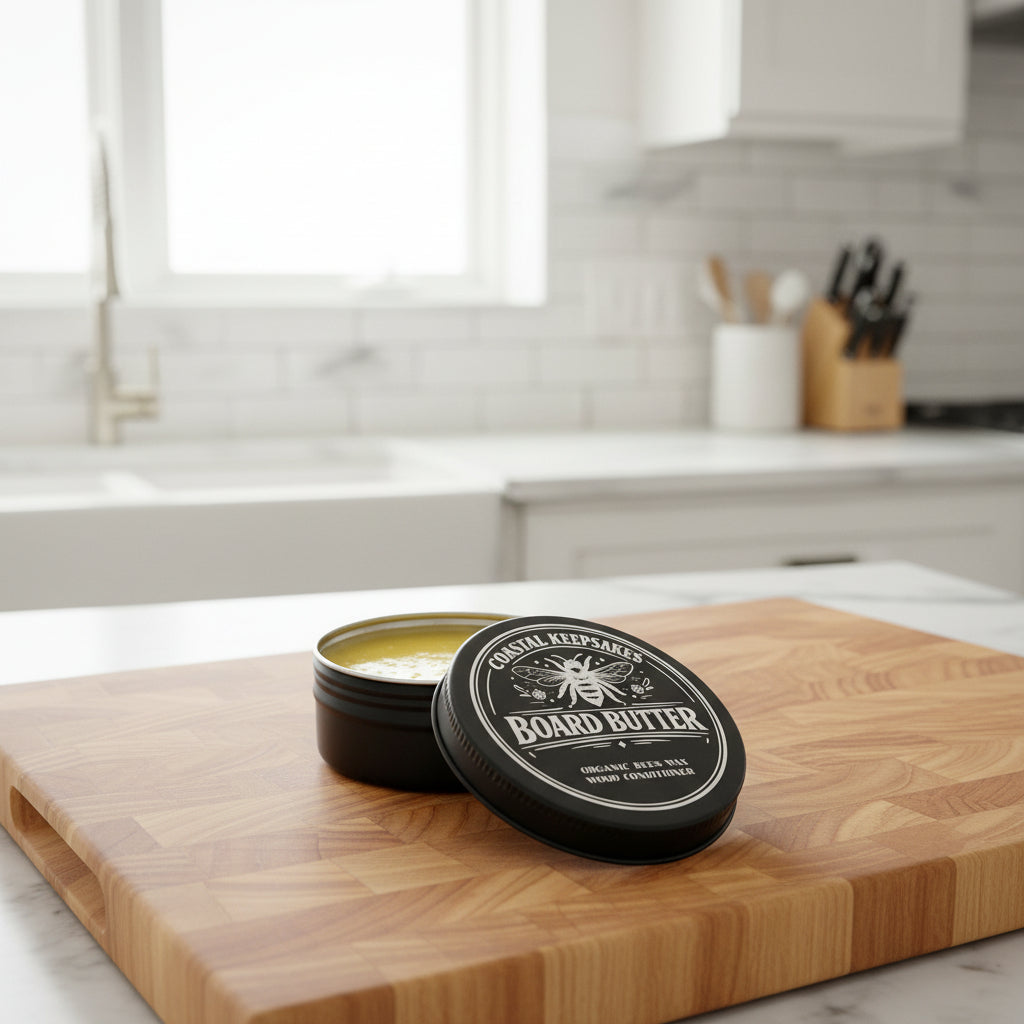 Board Butter – Organic Beeswax Wood Conditioner
