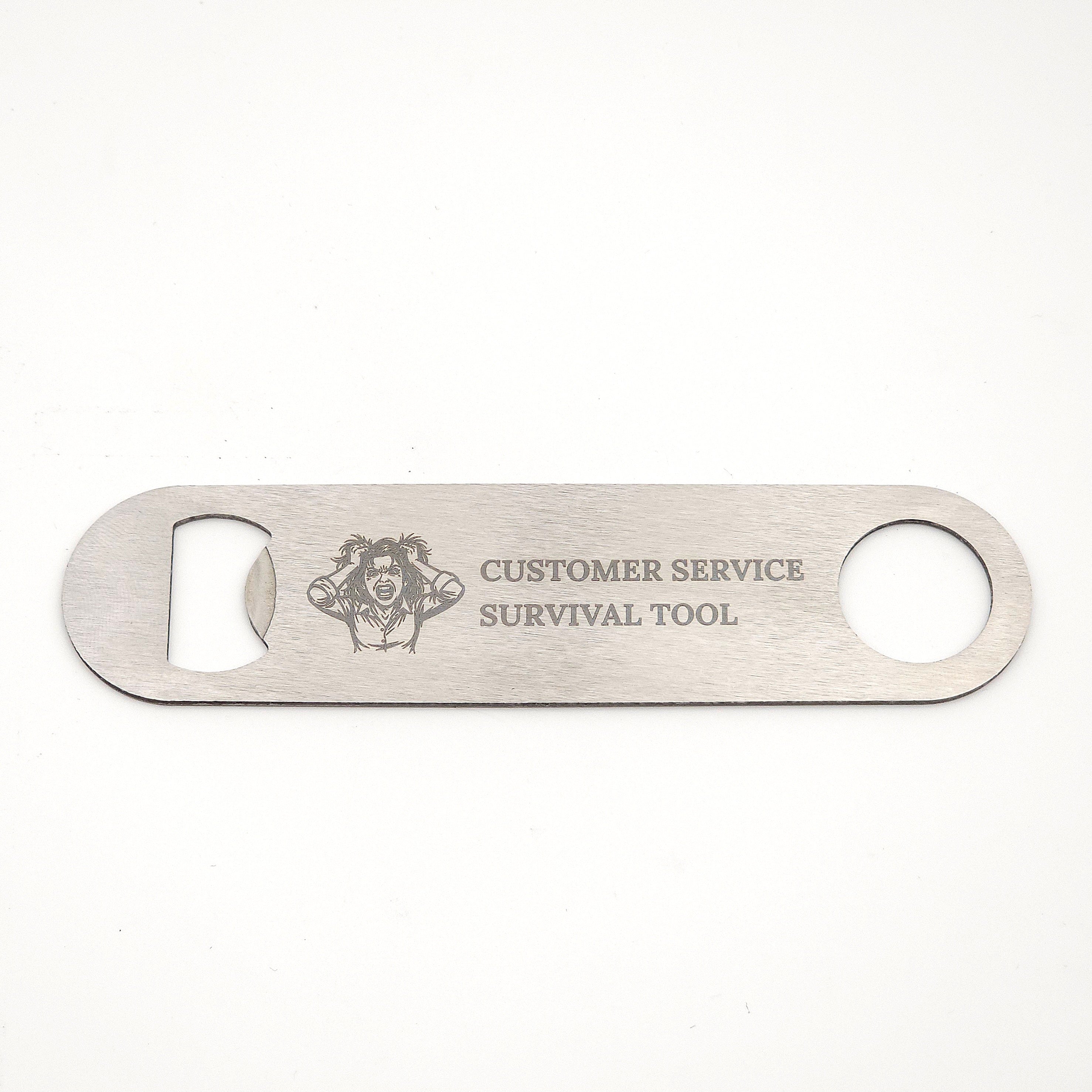 Personalised Engraved Heavy Duty Stainless Steel Bottle Opener