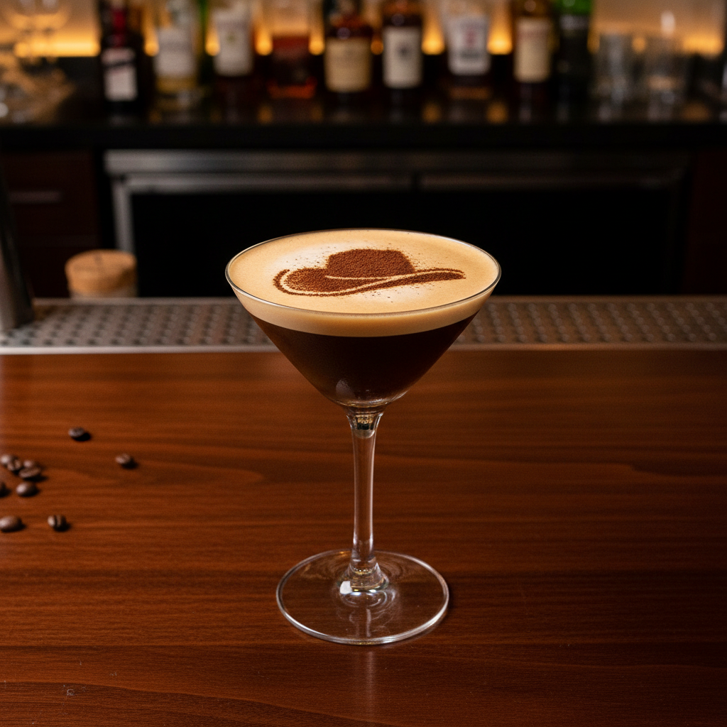Personalised Coffee & Cocktail Stencil (Custom Logo Design)