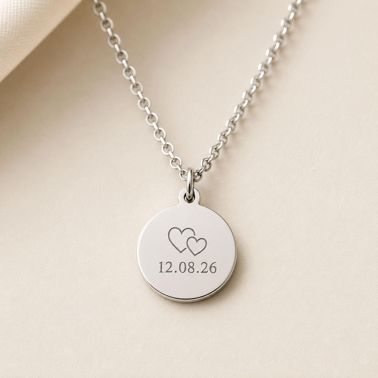 Custom Pendant Engraving - BYO Charm & Necklace Keepsake