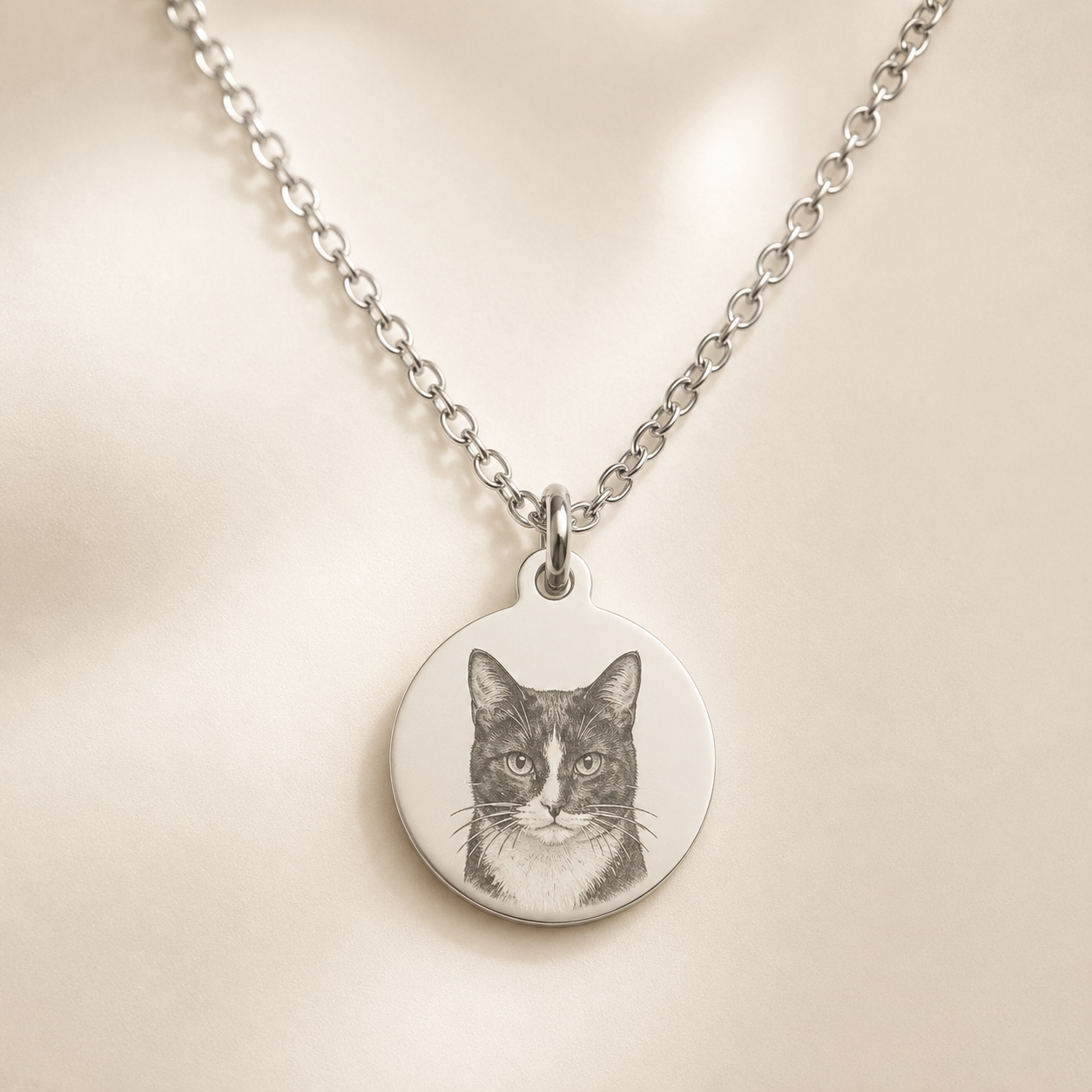 Custom Pendant Engraving - BYO Charm & Necklace Keepsake