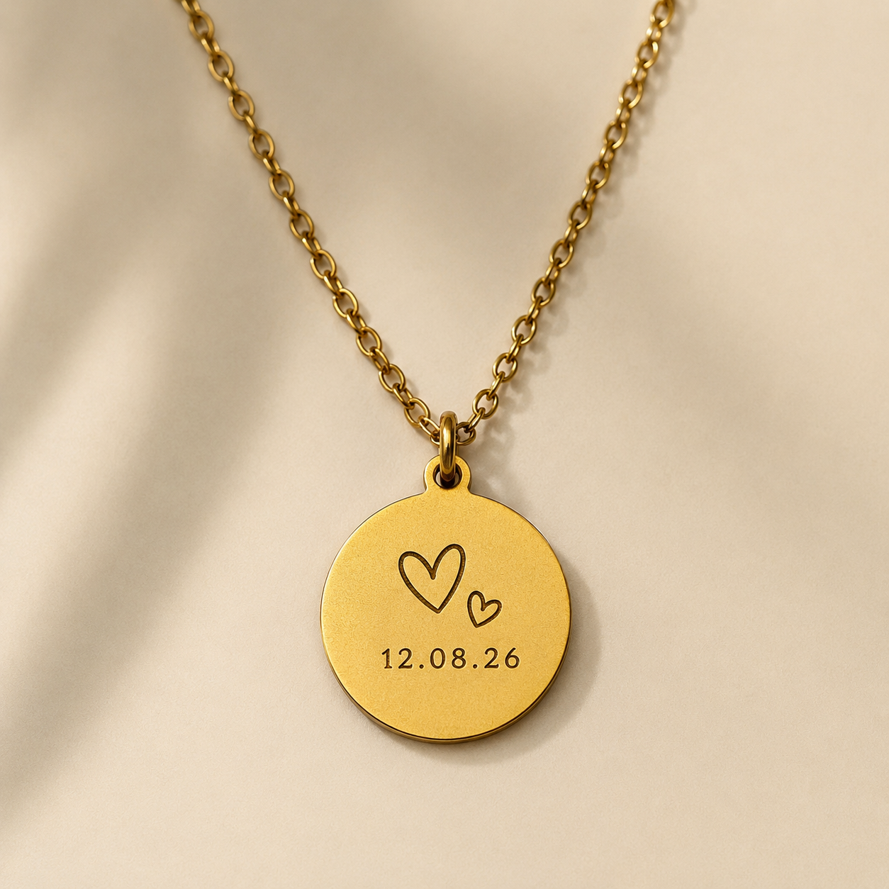Custom Pendant Engraving - BYO Charm & Necklace Keepsake