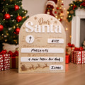 Dear Santa Reusable Christmas Board – Dry-Erase Kids Photo Prop