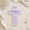 Personalised Modern Christening / Baptism Cross