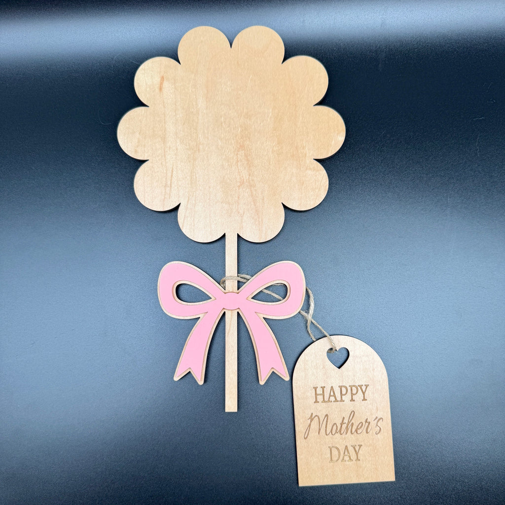 Personalised Mother’s Day Handprint Flower Plaque