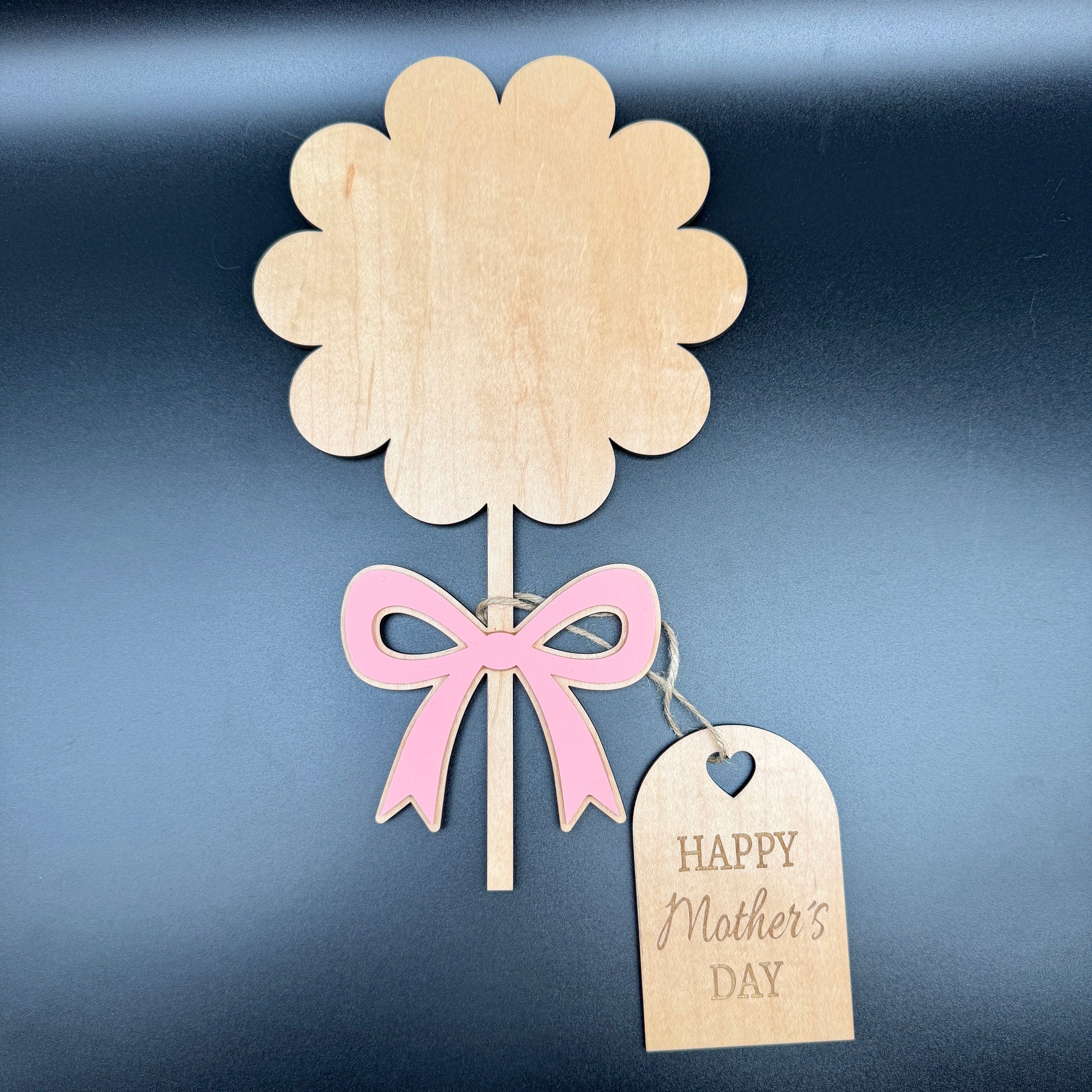 Personalised Mother’s Day Handprint Flower Plaque