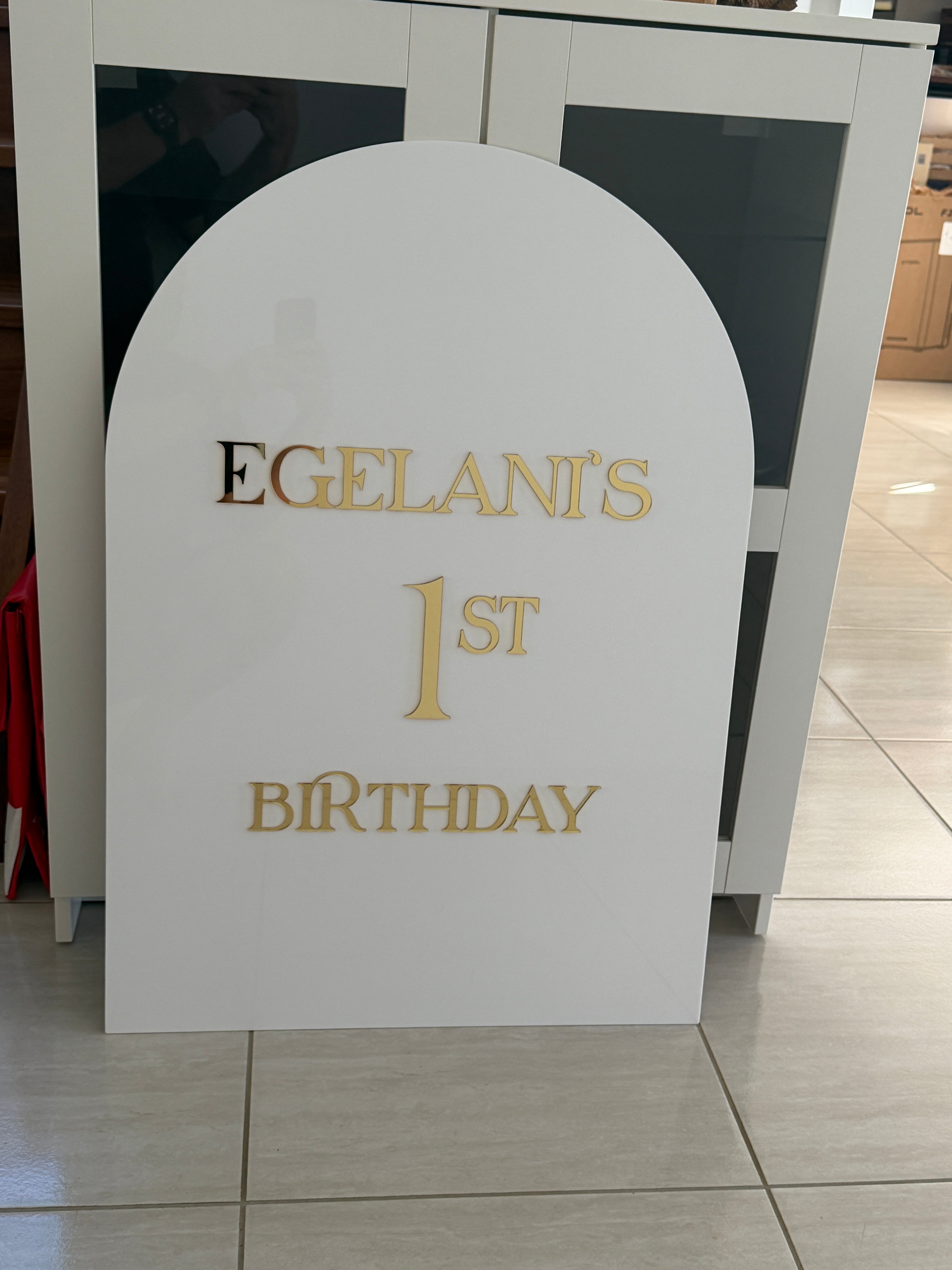 Custom Acrylic Event Signage – Multilayer Signs Up to A0