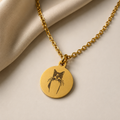 Personalised Engraved Pet Memorial Pendant with Chain