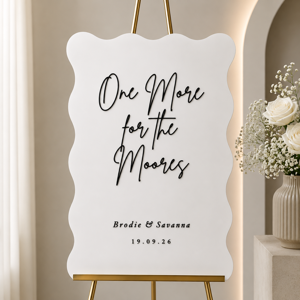 Custom Acrylic Event Signage – Multilayer Signs Up to A0