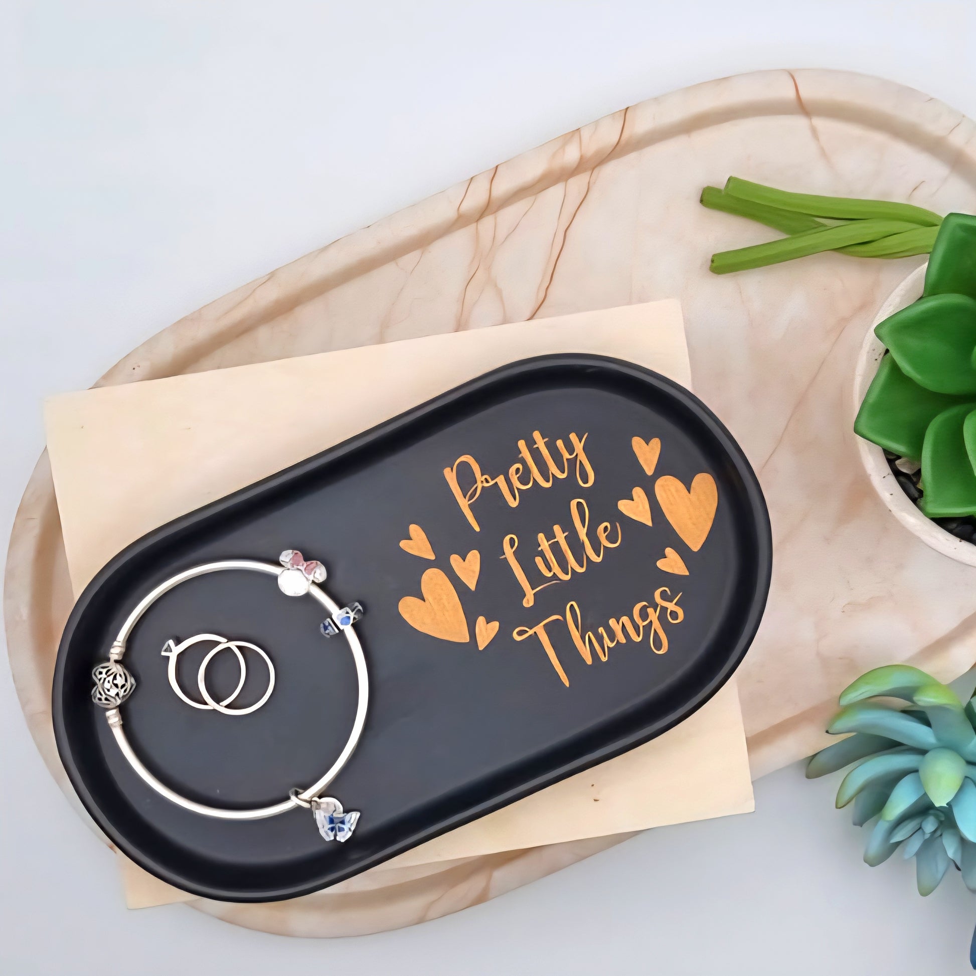 Personalised Jewellery Tray – Pretty Little Things Trinket Dish