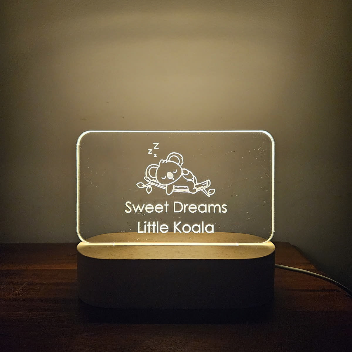 Sweet Dreams Little Koala – Nursery LED Night Light