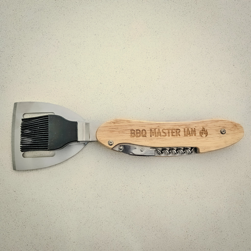 Personalised BBQ Multi-Tool – Laser Engraved Gift