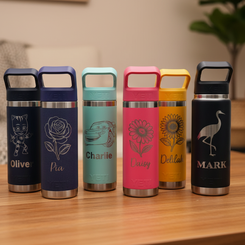 BYO Bottle & Tumbler Engraving – Personalised Laser Engraving