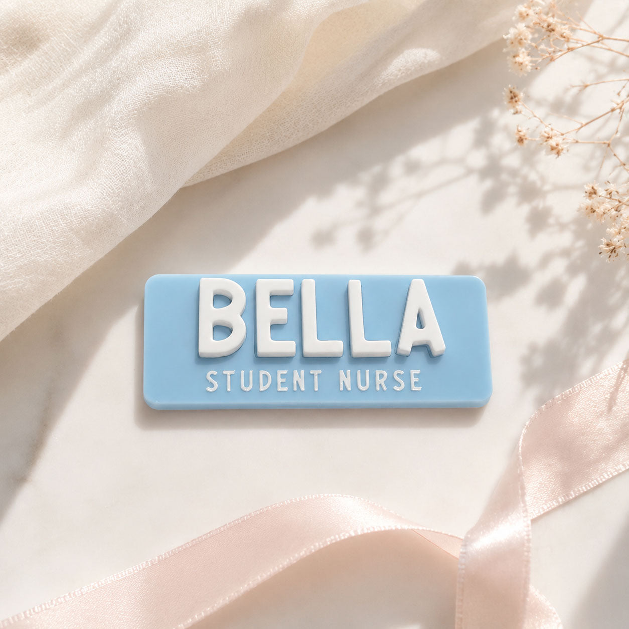 Personalised Acrylic Name Badge – Enrolled Nurse
