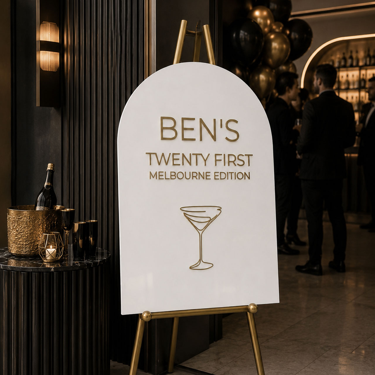 Custom Acrylic Event Signage – Multilayer Signs Up to A0
