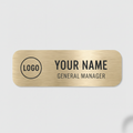 Premium Custom Engraved Name Badge