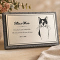 Personalised Outdoor Pet Remembrance Plaque