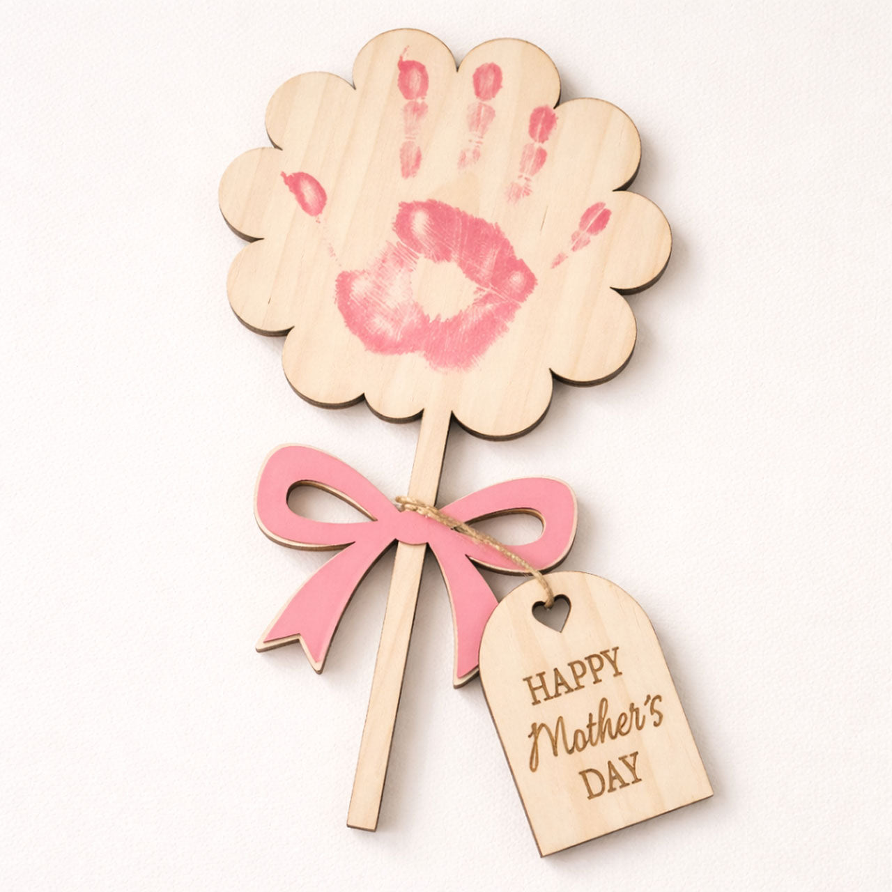 Personalised Mother’s Day Handprint Flower Plaque