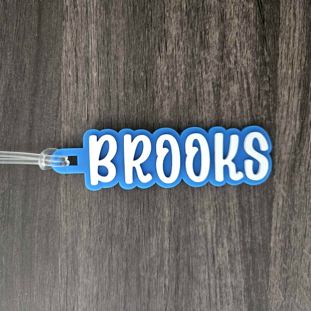 Custom Acrylic Name Tags - School Bags Tags