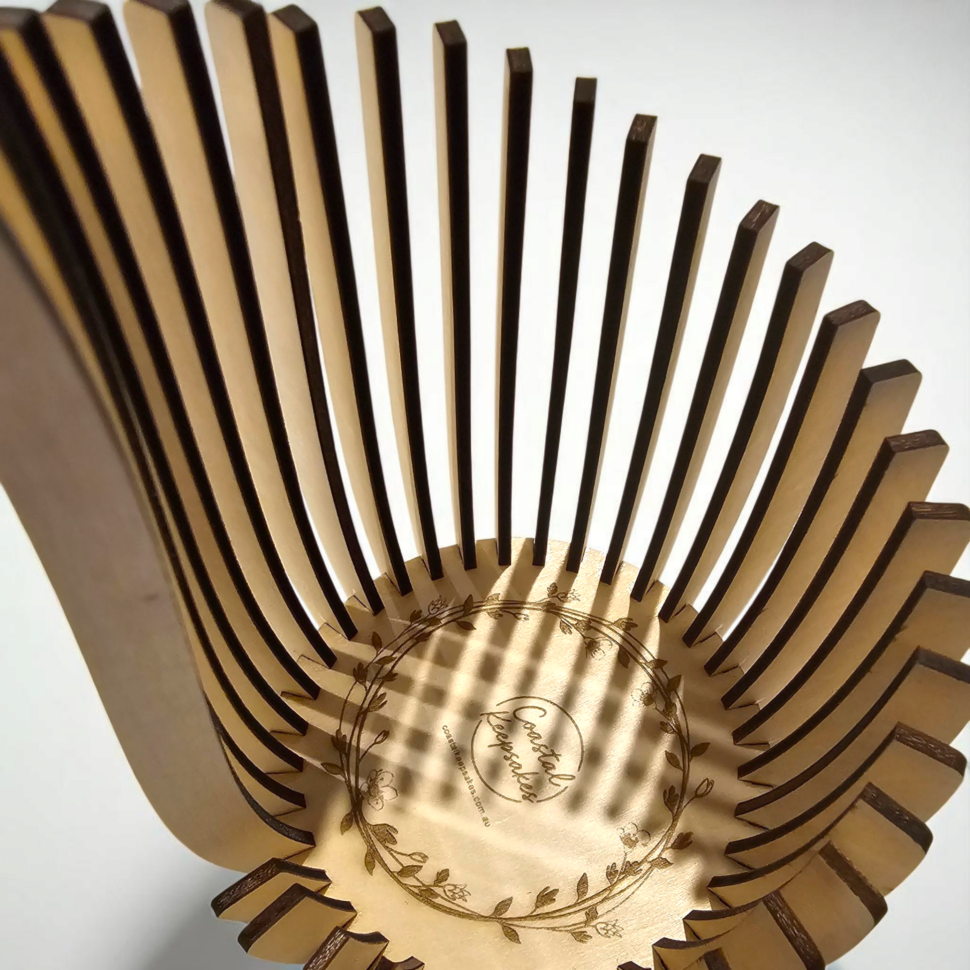 Parametric Wooden Tea Light Holder